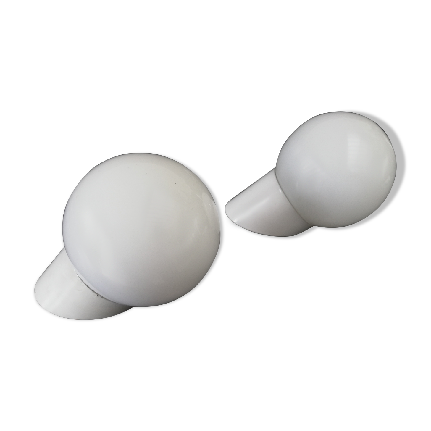 Pair of wall lamps Bo Niko vintage 60 70