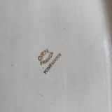 Gien oval serving dish Pompidour model