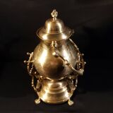 Oriental teapot on its support