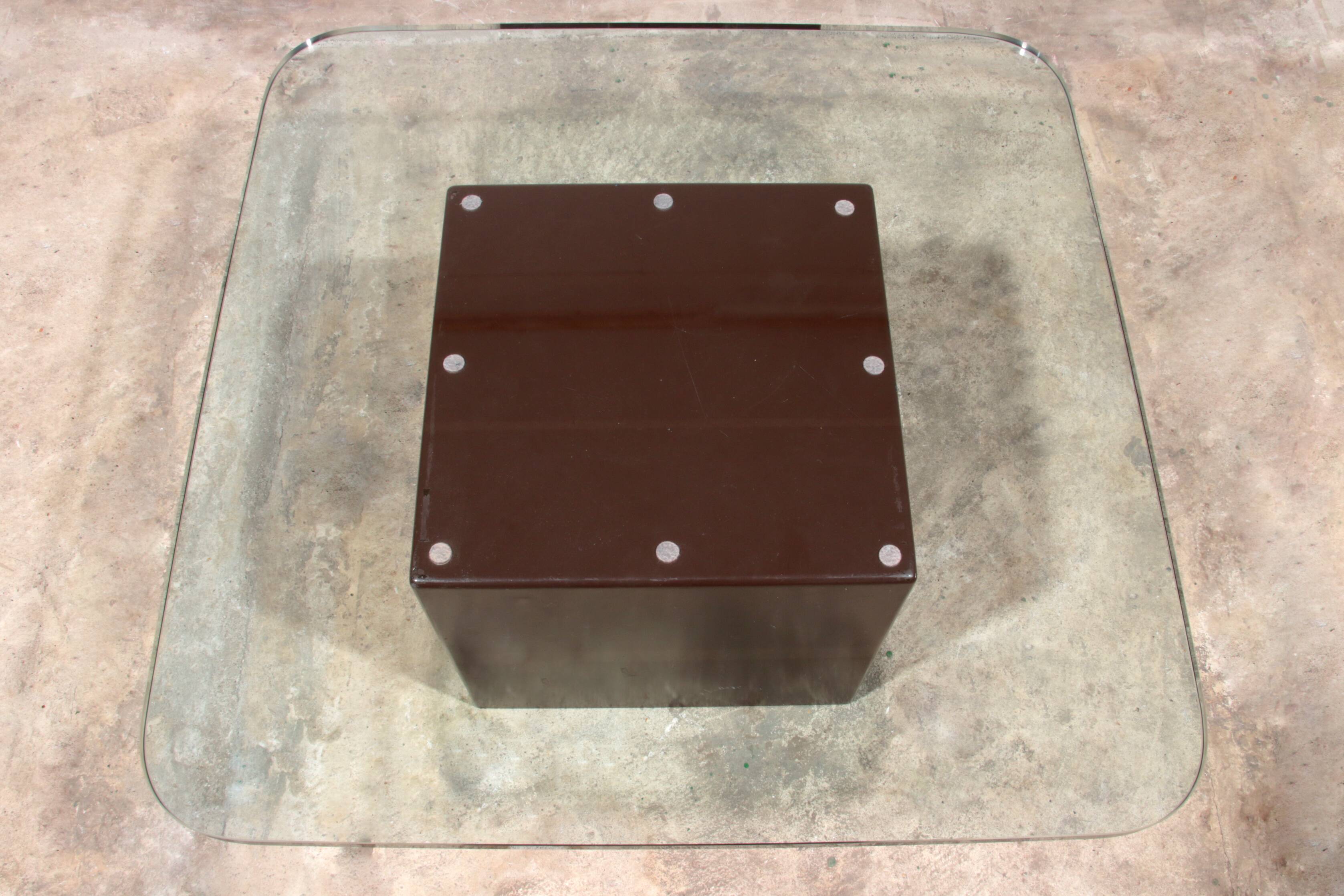 Table basse Tito Agnoli pour Matteo Grassi, 1979, Italie