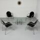 Vintage Italian architectural design coffee table from the 1970s