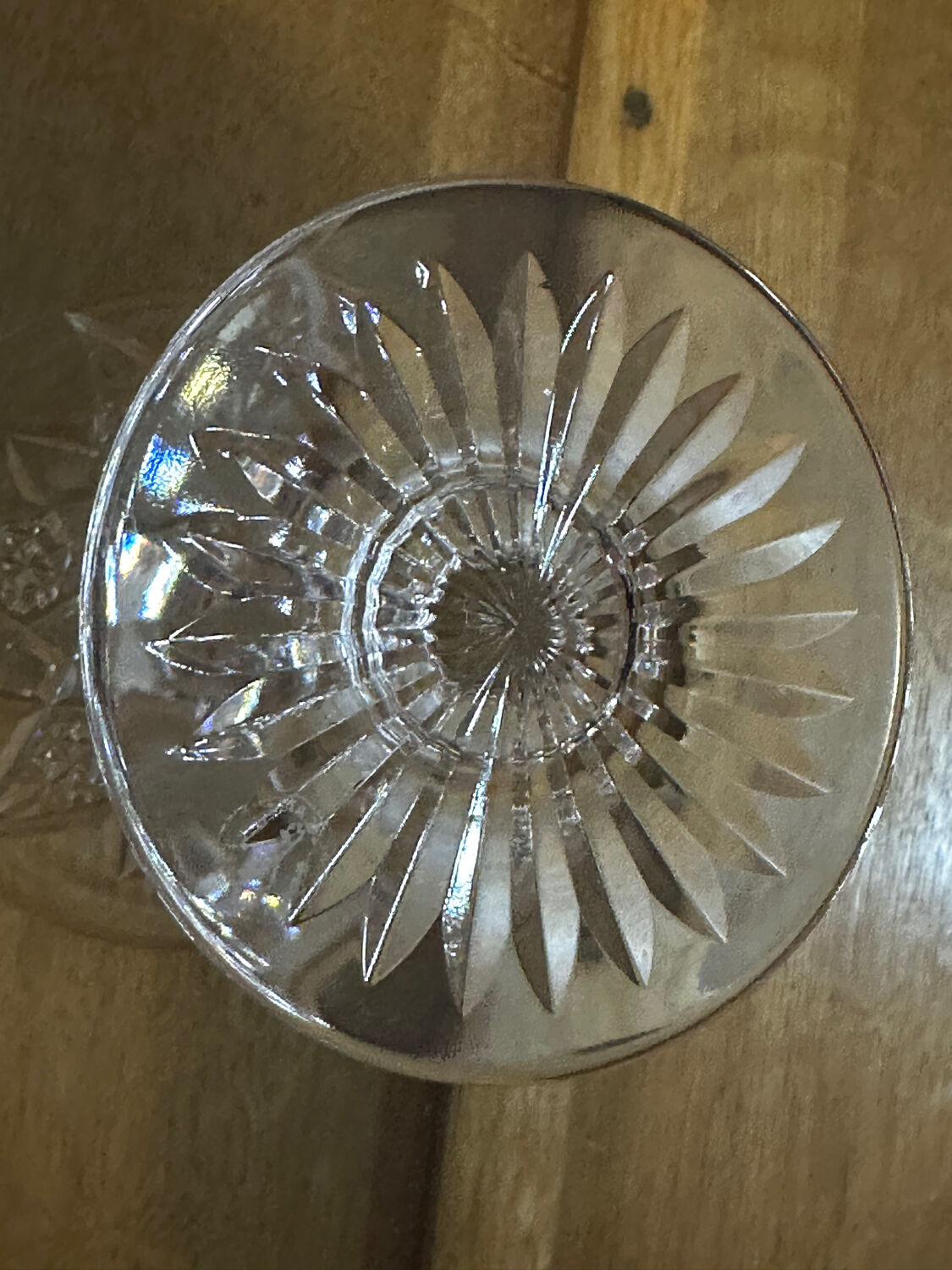 20 Crystal Champagne Coupes by Baccarat, Éperon model, before 1936.