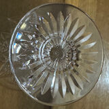 20 Crystal Champagne Coupes by Baccarat, Éperon model, before 1936.