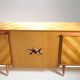 Modernist enfilade cherrywood around 1950