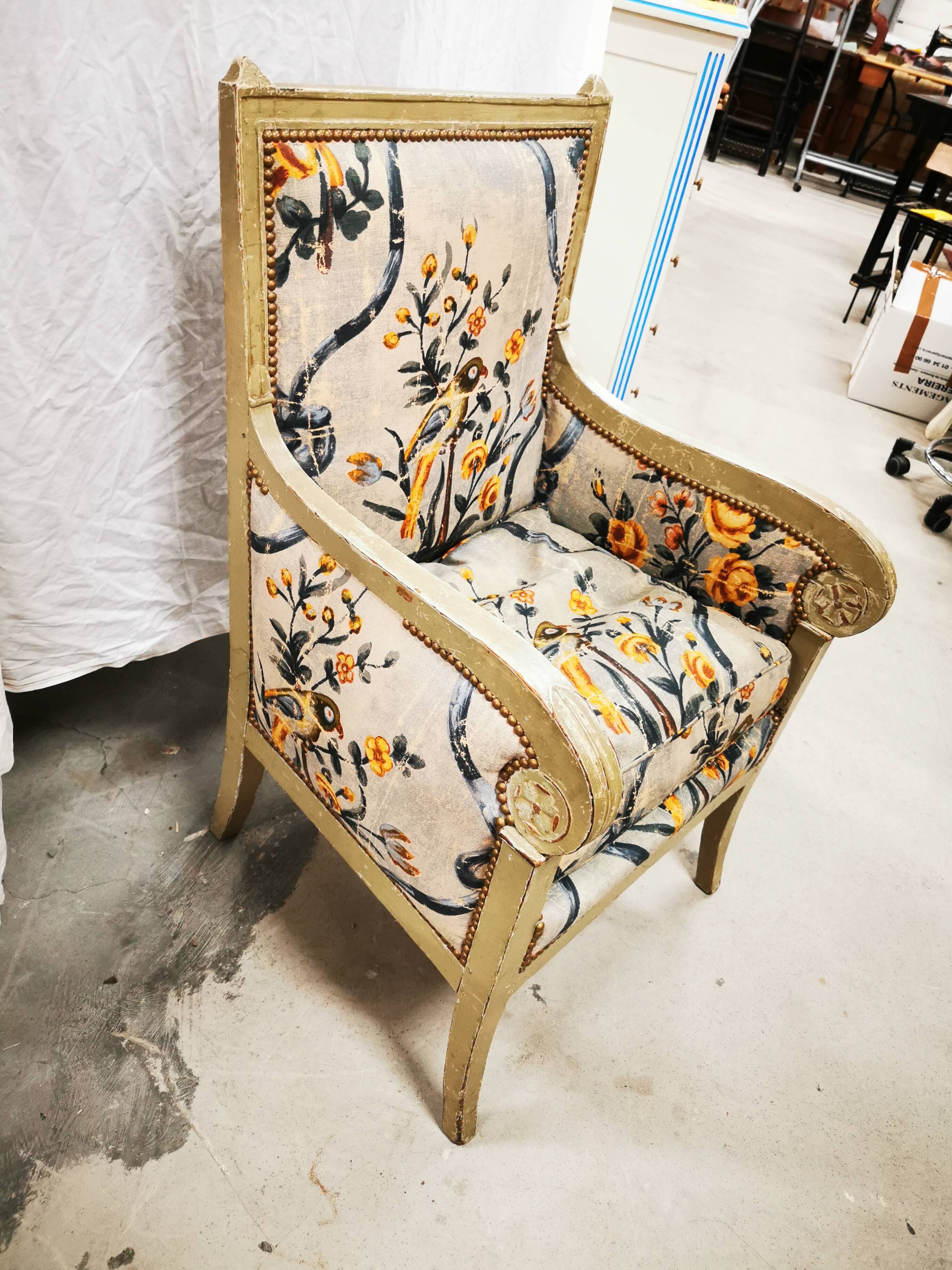 Empire armchair