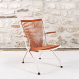 Folding Scoubidou armchair for children