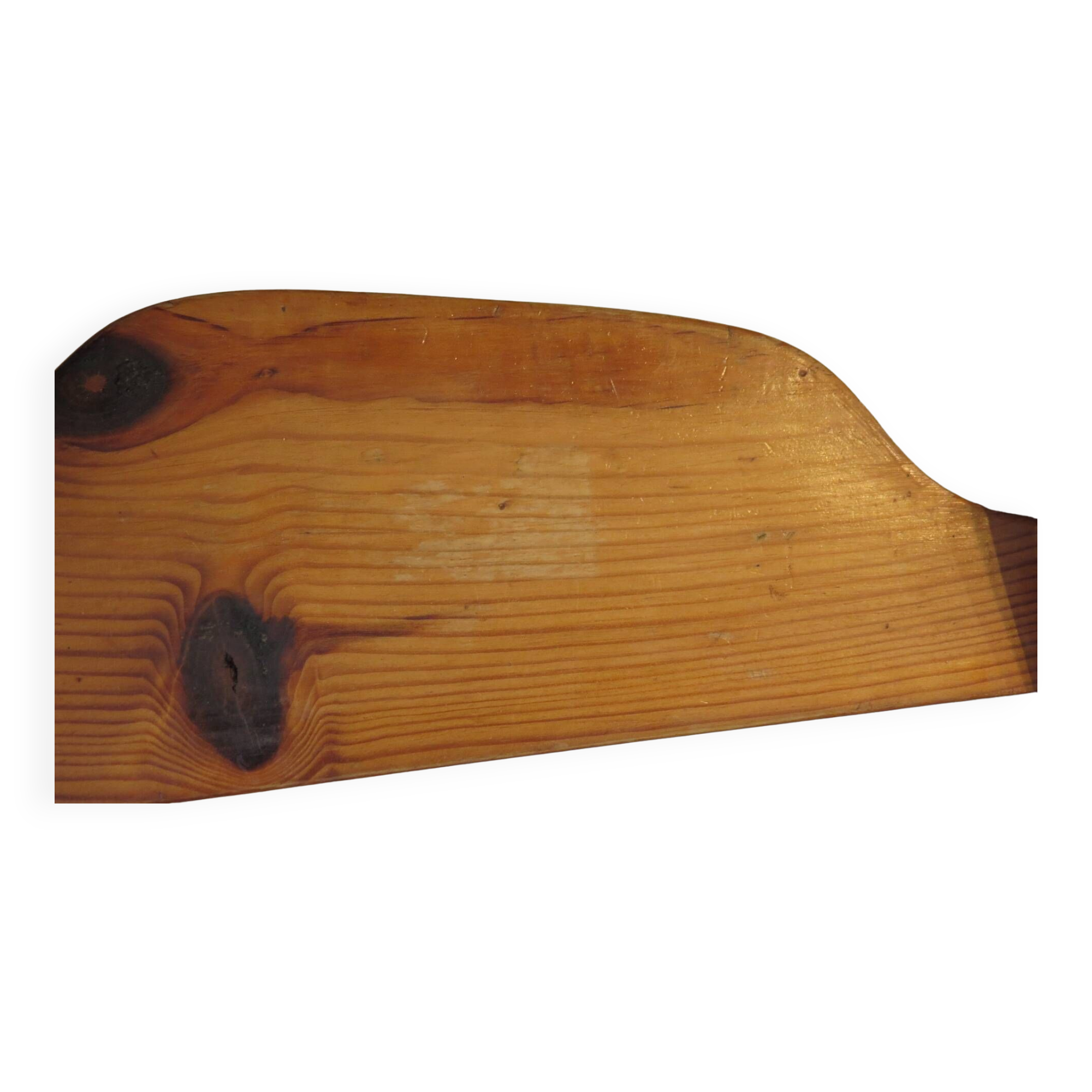 Brutalist pine chairs x 3