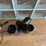 Iconic Pidou Habitat Lamp (Design Progetto Luce) - Black Ceramic