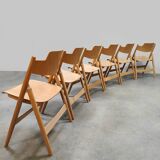 New design wooden folding chairs model SE18 Egon Eiermann
