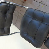 pair chair skai vintage year 70