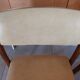 4 sled chairs, vintage