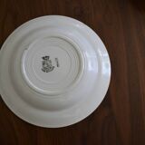 Nice plate with red flowers