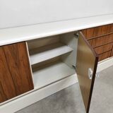 Vintage Italian modernism sideboard credenza 'Duo-tone'