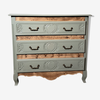 Chest of drawers and bedside