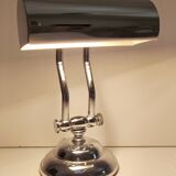 Vintage articulated chrome lamp