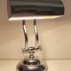 Vintage articulated chrome lamp