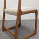 Set of 4 Baumann sled chairs, France circa 1970.