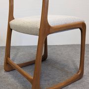 Set of 4 Baumann sled chairs, France circa 1970.