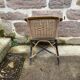 Rattan armchair
