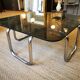 Italian design coffee table, Bauhaus style, 70s