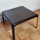 Table basse d'appoint en fibre de verre laquée années 70, 40 cm