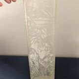 Large Art Deco crystal vase 26 cm
