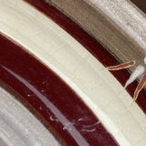 Glazed ceramic salad bowl