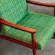 Pair of green armchairs by Jiri Jiroutek for Interier Praha 1960