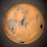 Ancien plat en terre cuite modelée Kabyle