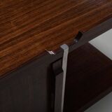 Modular wood and metal bar table by Luigi Sormani for FIARM, Italy 1960s