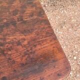 Antique cast iron bistro restaurant pedestal table - 1900s