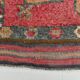 4x12 Vintage Long Wide Vintage Runner, Soft Red Wool Runner Rug, 104x363Cm