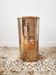 Italian brass hammered umbrella stand 1970-80