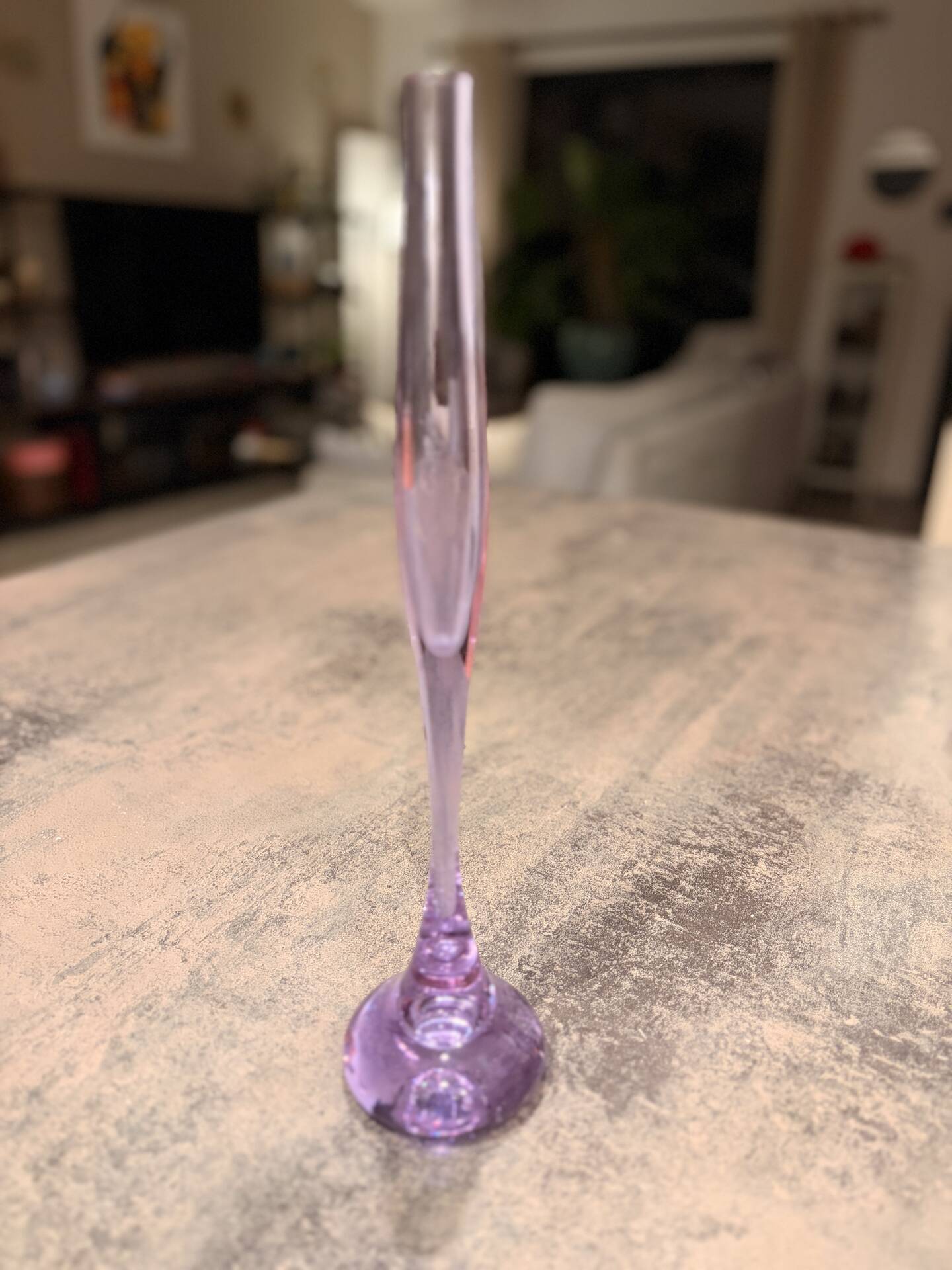 Neodymium Soliflore Vase "Alexandrite" - Sergio Asti for Arnolfo di Cambi