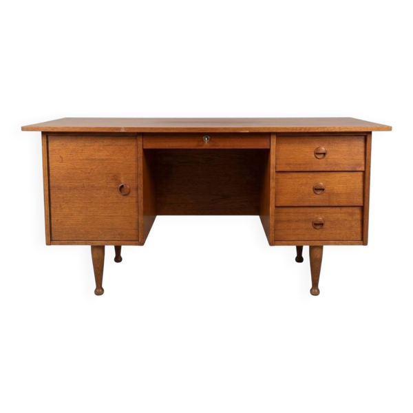 Bureau bois vintage TBE années 60s 70s , TBE, scandinave, déco rétro bohème