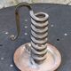 Candle holder cellar rat Bouillot Bourgogne 71220 old
