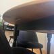 Extendable dining table for 4-8 people.