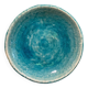 Assiette bleu lagon