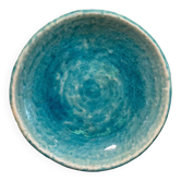 Assiette bleu lagon