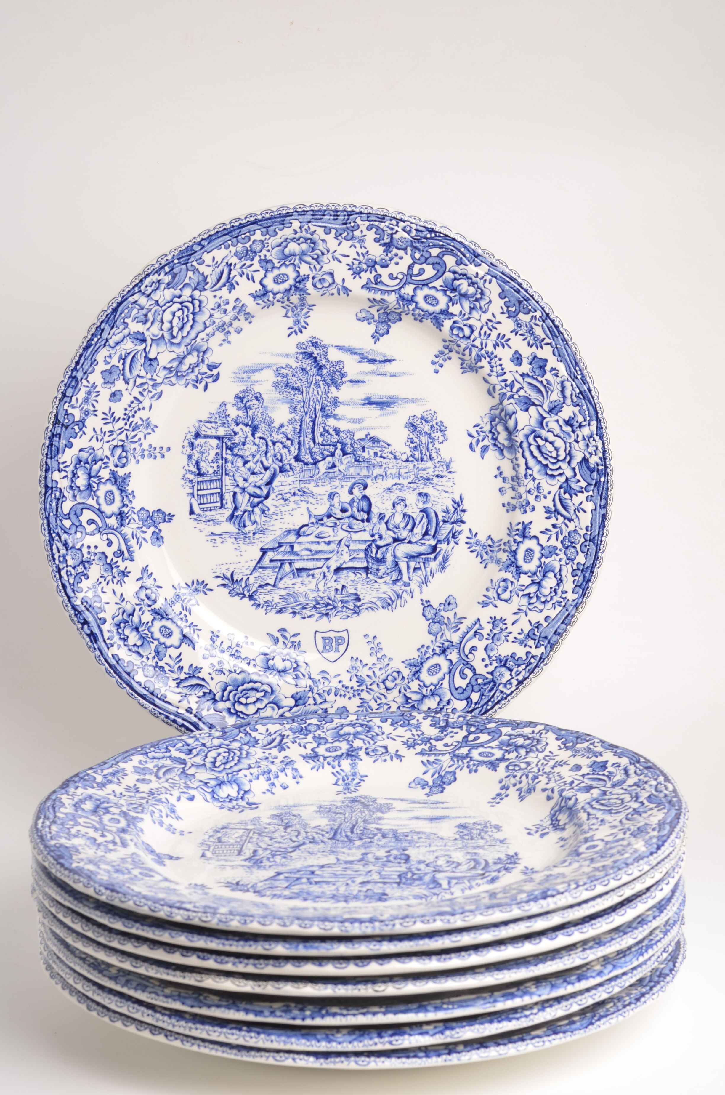 8 flat plates English style