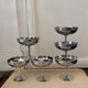 Set of 6 vintage stainless steel dessert bowls