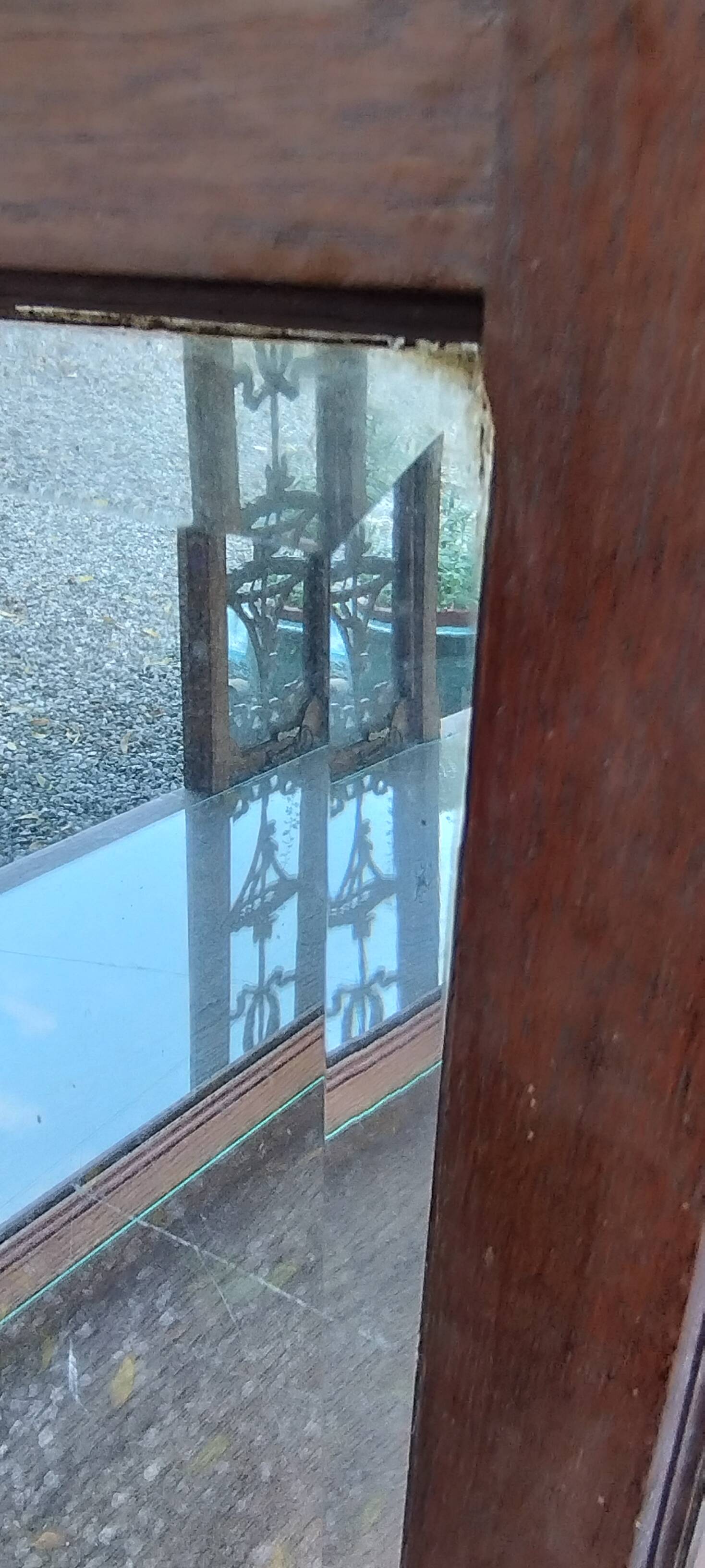 Vitrine haut de buffet années 30