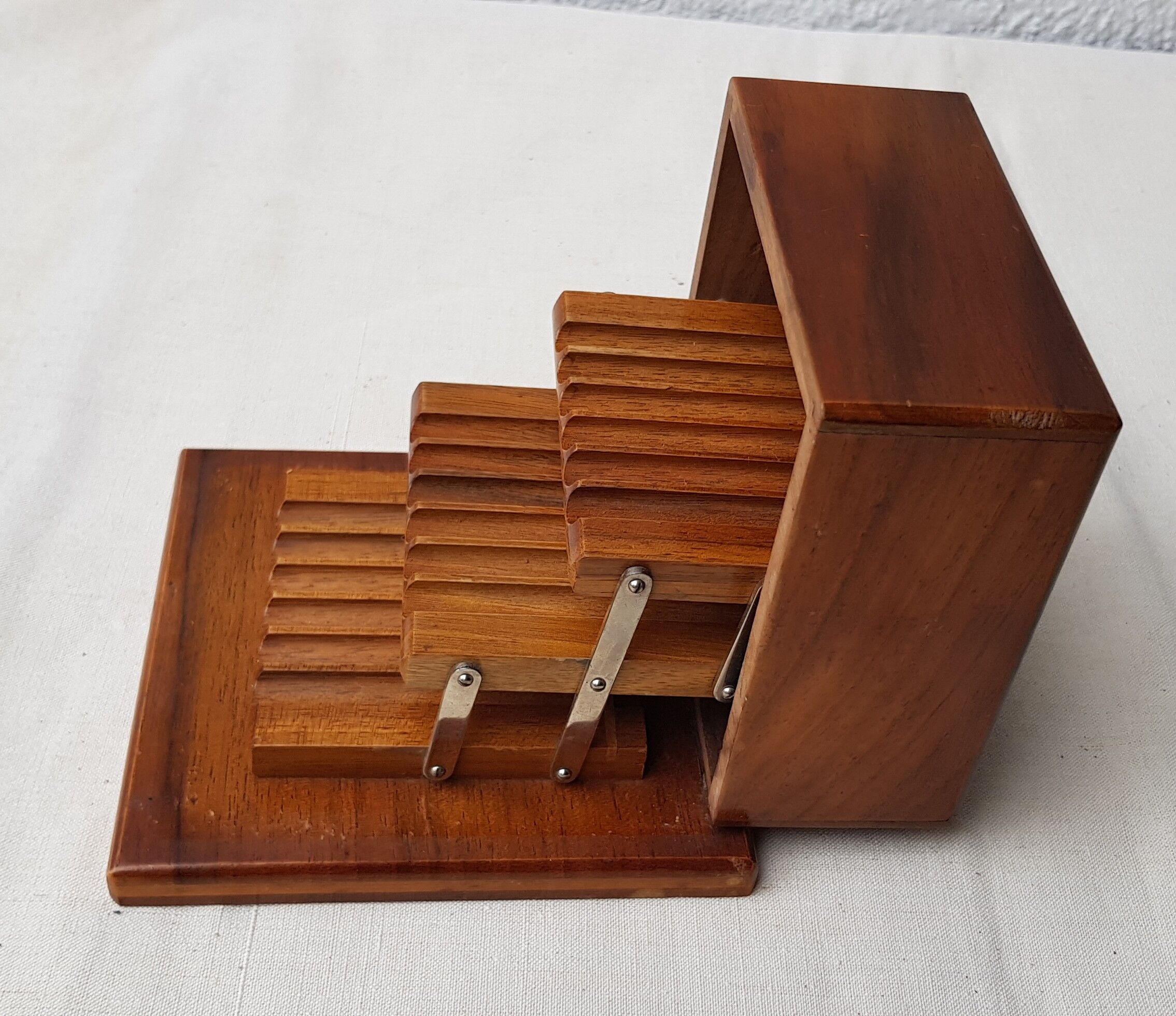 Boite à cigarettes en bois de fruitier