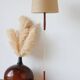 Vintage teak floor lamp from the 60s – renovated & chic design