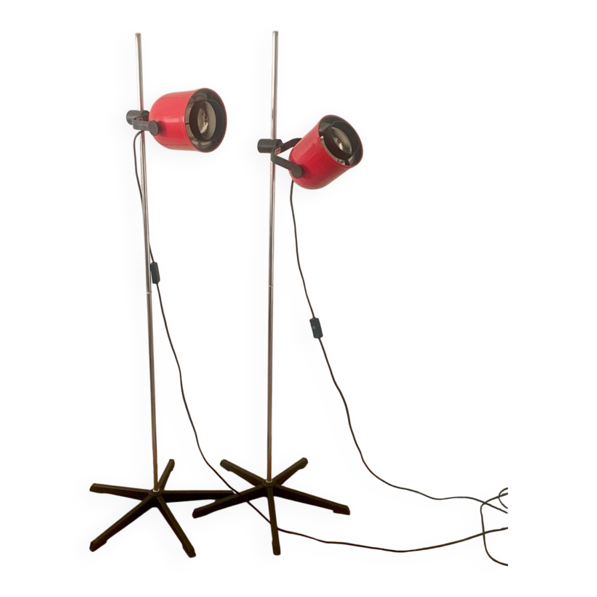 Pair of vintage floor lamps
