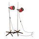 Pair of vintage floor lamps