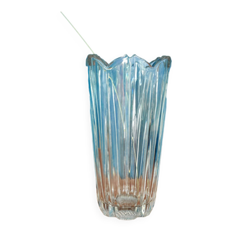 Vase fleur  en verre