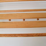 Mid-century wall folding  hanger and shelf, 1960's.