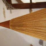 Retro wood suspension and cone/vintage rope