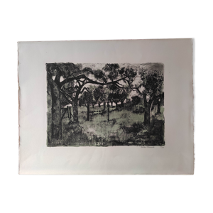 Lithographie originale